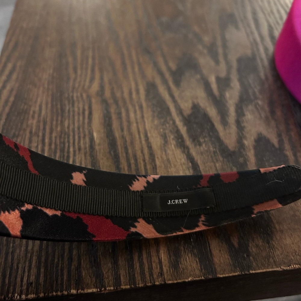J. Crew Stylish Black and Brown Headband - Picture 6 of 6
